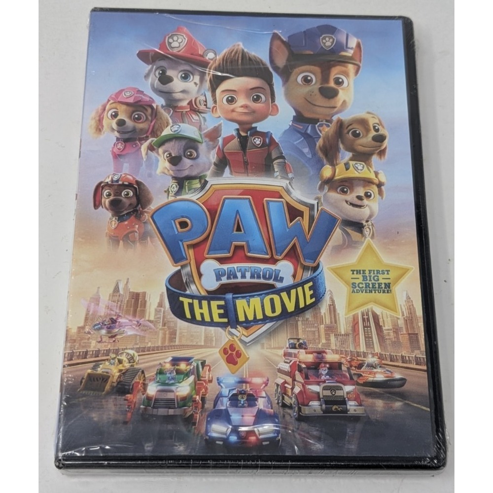PAW Patrol: The Movie (DVD, 2021) Paramount USA‎ Widescreen LOOSE DISC